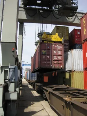 Bild: Wincanton-Terminals durch neue Bahnanbindungen gestärkt- Zusätzliches Umschlagvolumen gesichert