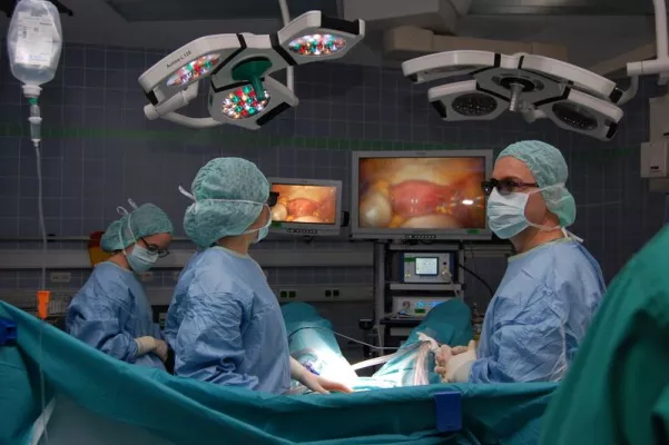 Bild: Plastische 3D-Bilder für die Laparoskopie im Ev. Krankenhaus Hamm