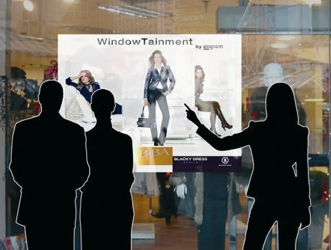 engram Software ermöglicht orts- & branchenunabhängigen, Interaktiven Schaufensterbummel