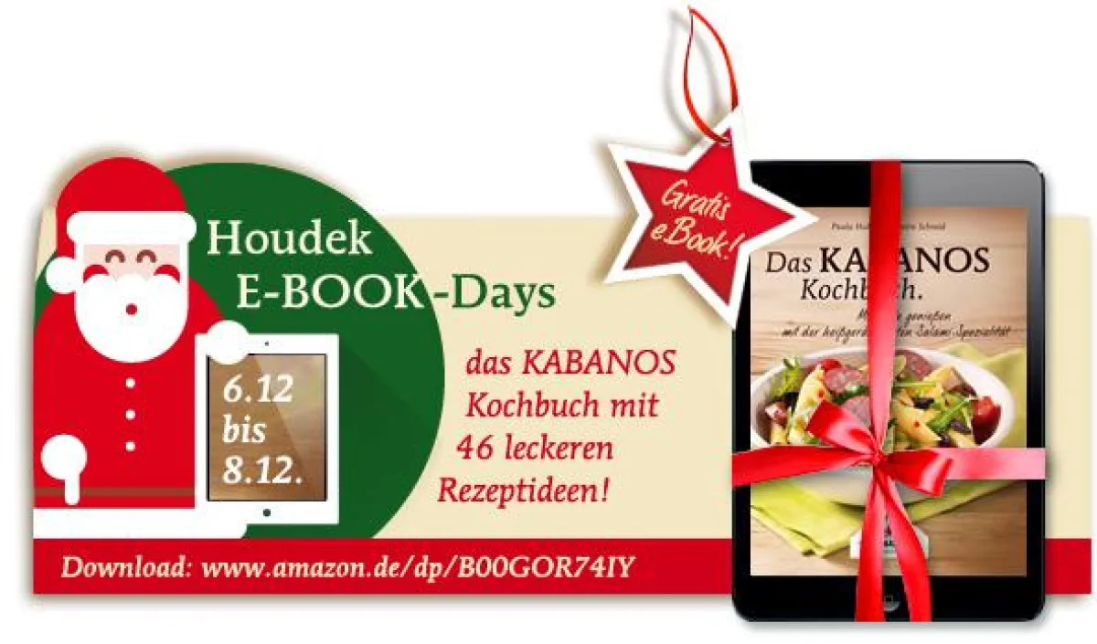 Das Kabanos-Kochbuch gratis zu Nikolaus