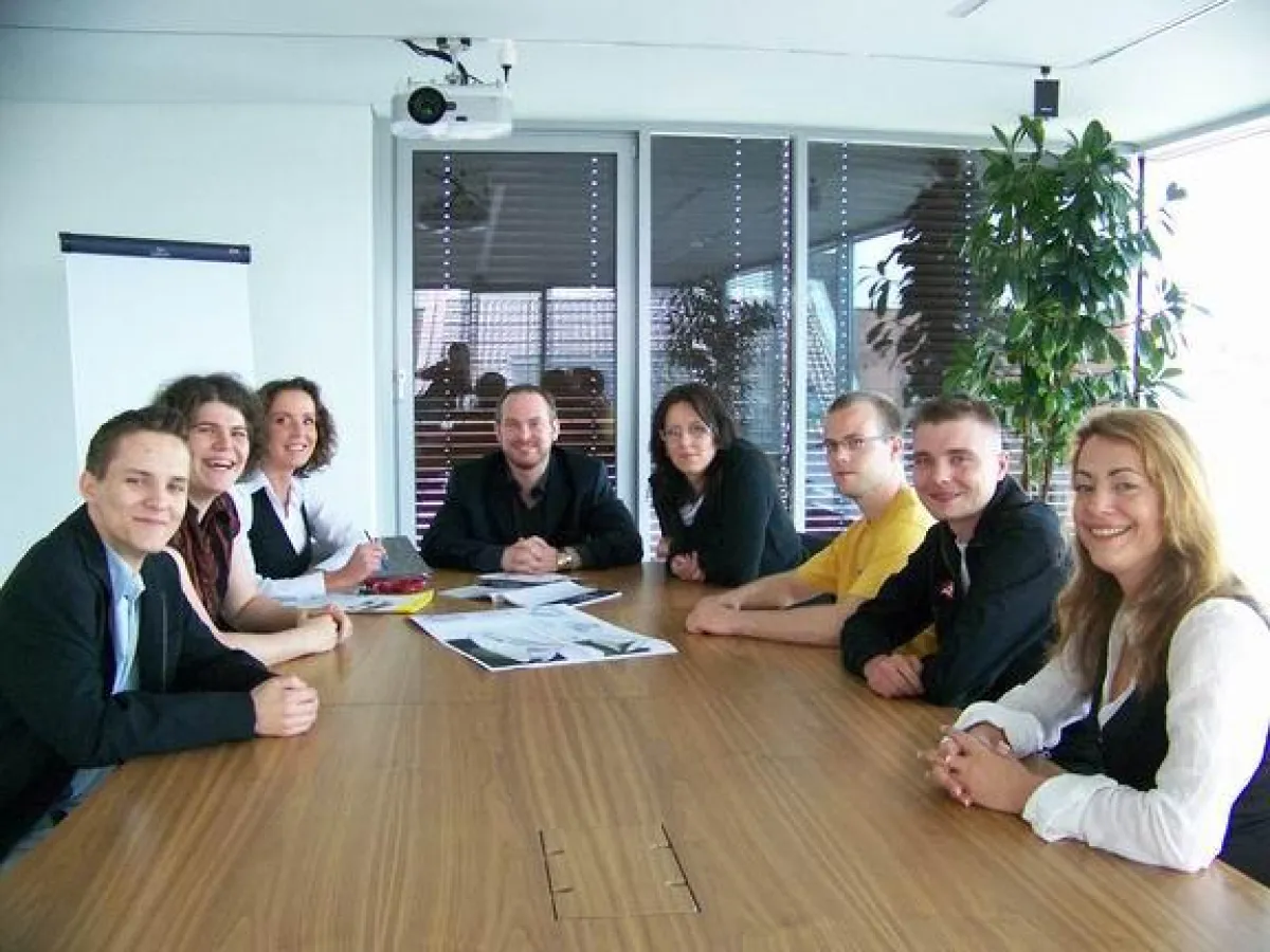 Ein Teil des Teams von MOVING ELEMENTS