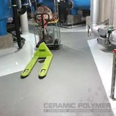 Bodensysteme der Ceramic Polymer GmbH für Technikraum im „Tropical Islands“ Bild: Bodensysteme der Ceramic Polymer GmbH für Technikraum im „Tropical Islands“