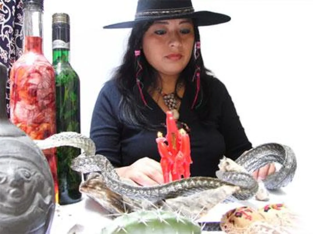 Magaly Quispe Rojas, Schamanin