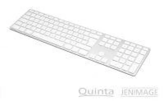 Bild: JENIMAGE Wireless Aluminium Keyboard - bis zu 1 Jahr Akkulaufzeit