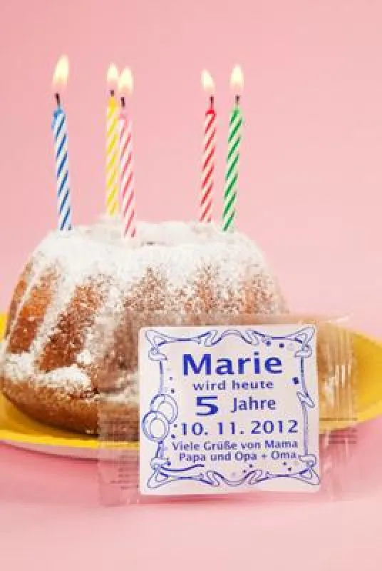 Geburtstagsbonbons für den Kindergeburtstag