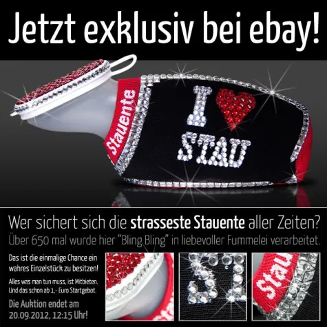 Bild: Wer sichert sich die strasseste Stauente aller Zeiten