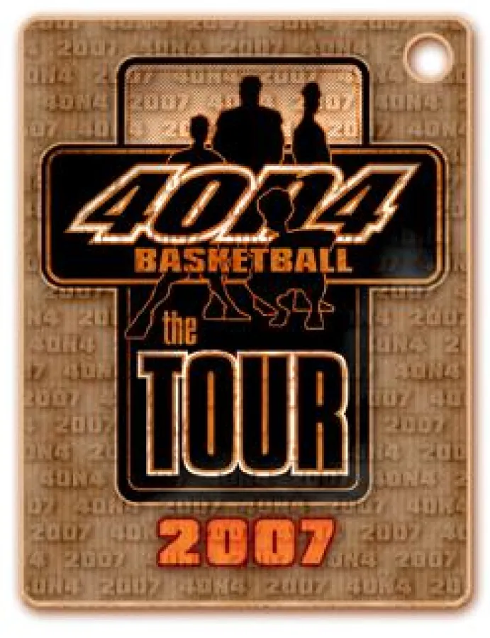 Das Logo der 4on4-Tour 2007