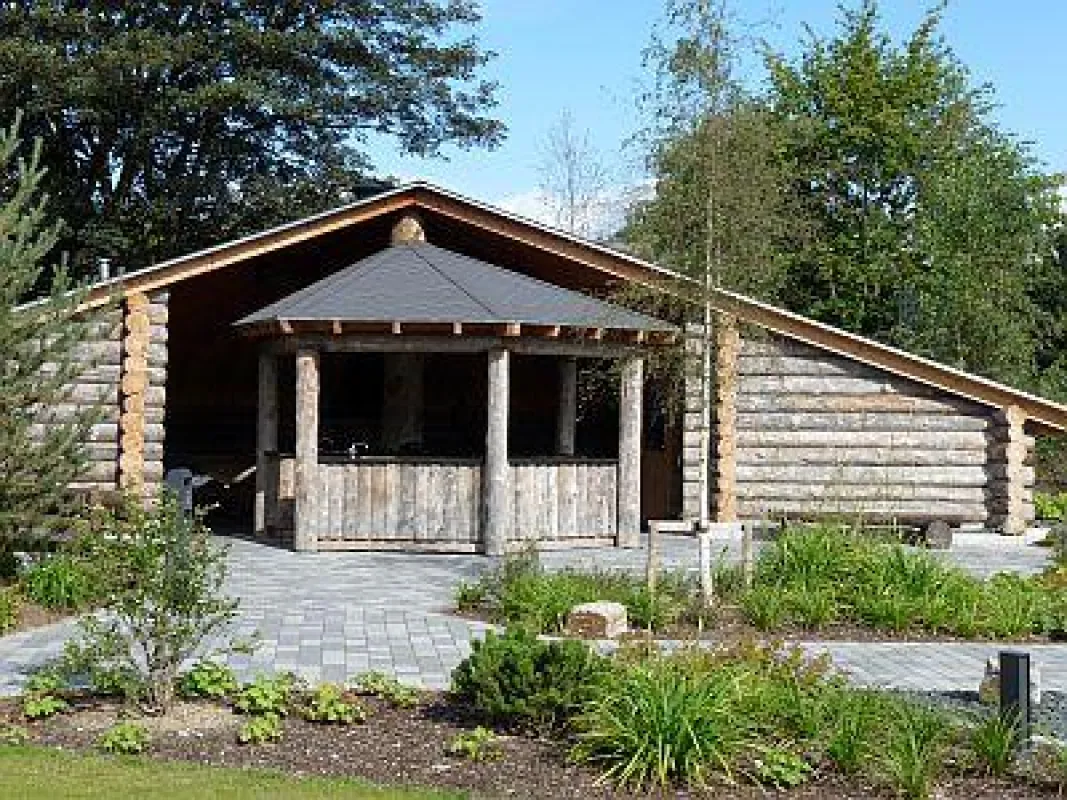 LaVuu, eine typisch finnische Grill- und Schutzhütte