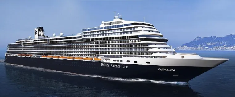 Premierenfahrten des neuen Schiffs MS Koningsdam im Mittelmeer Bild: Premierenfahrten des neuen Schiffs MS Koningsdam im Mittelmeer