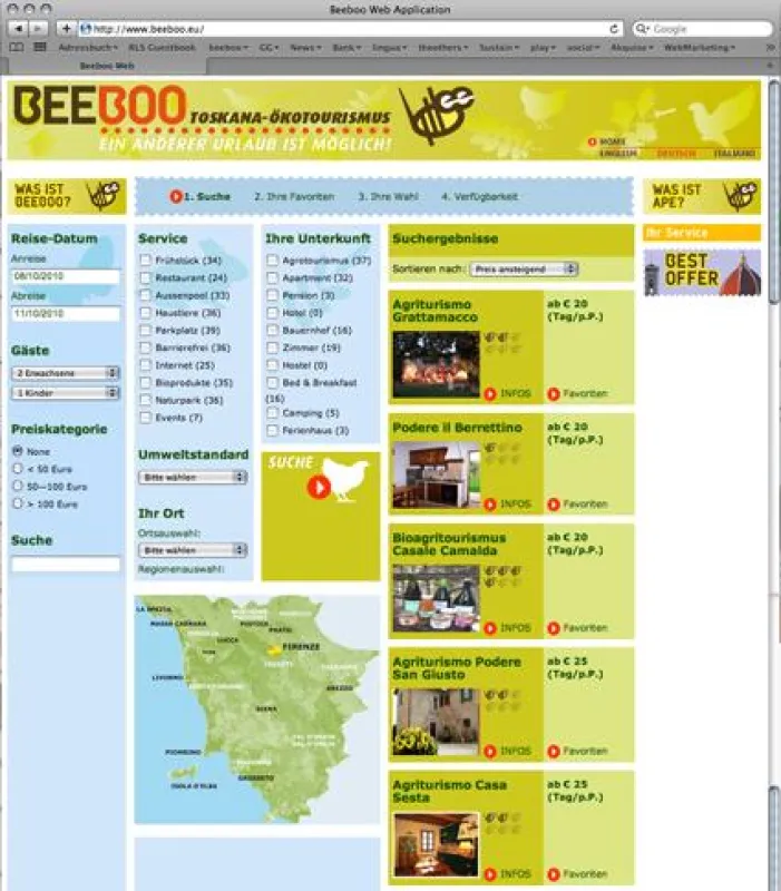 Internetportal BEEBOO