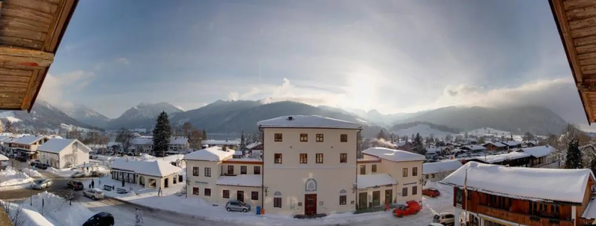 Der Blick vom Balkon