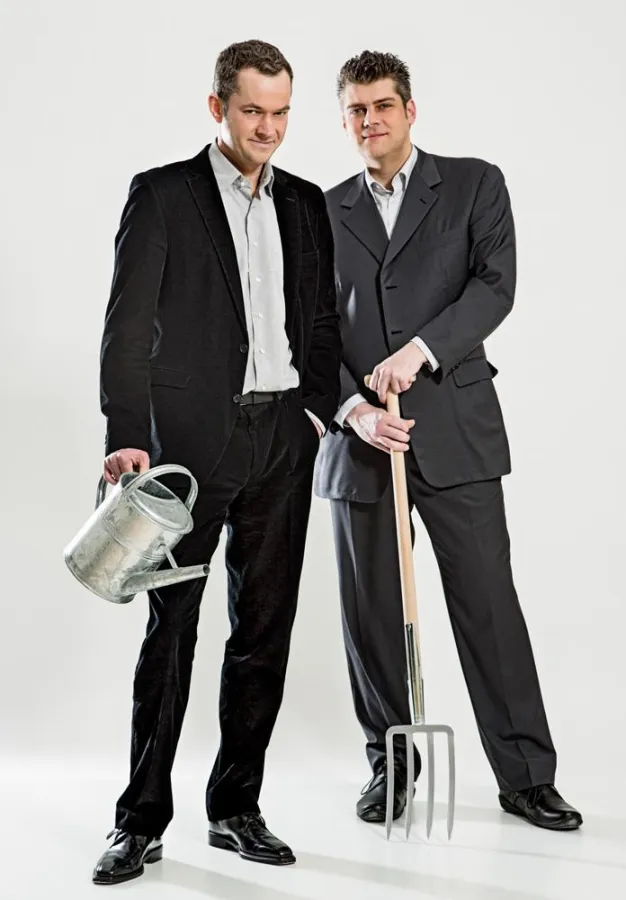 Contentmanager Fritz Vesely und Günter Temel pflegen Websites aller Größen.