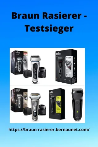Bild: Braun Rasierer - Elektrorasierer - Bestseller