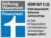 SEHR GUT für Reiseversicherungen von Allianz Global Assistance Bild: SEHR GUT für Reiseversicherungen von Allianz Global Assistance