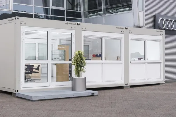 Bild: Schnelle Anlieferung, sofortiger Einzug