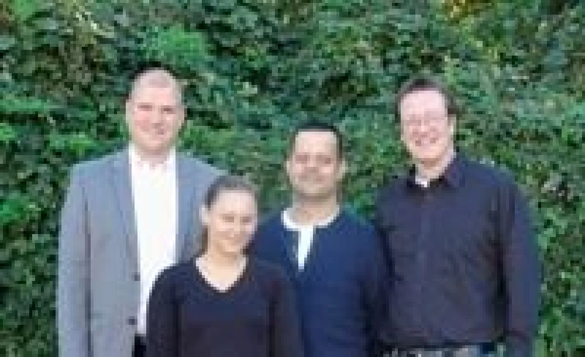 Thomas Meurers (RGF), Sabrina Jäckel (DigiService), Dirk Prinz (RGF) und Ulf Grossmann (DigiService)