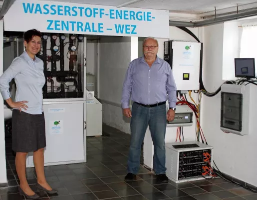 Bild: Wasserstoff als grüne Energie-Hoffnung für Hausbesitzer