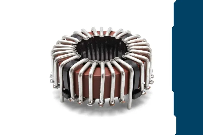 Bild: Neuartiges Fertigungsverfahren für stromkompensierte Drosseln: Smart-Coil – Hohe Dämpfung zu niedrigen Kosten