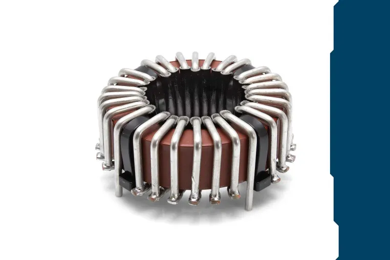 Bild: Neuartiges Fertigungsverfahren für stromkompensierte Drosseln: Smart-Coil – Hohe Dämpfung zu niedrigen Kosten