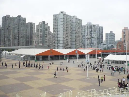 Bild: Das Zelt zur Welt - Losberger Zelteinheiten auf der EXPO 2010 in Shanghai