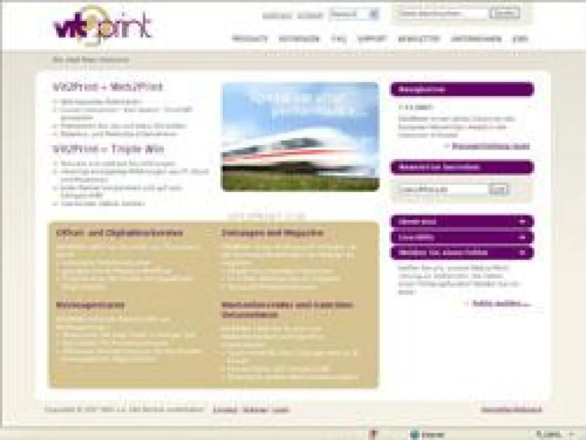 Vit2Print.de informiert jetzt auf Deutsch über Web-to-Print Software