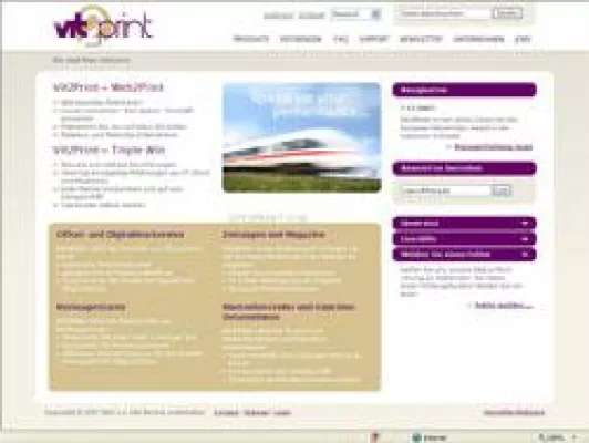 Bild: Relaunch abgeschlossen - Deutsche Internetseite informiert jetzt über die Web-to-Print Software Vit2Print