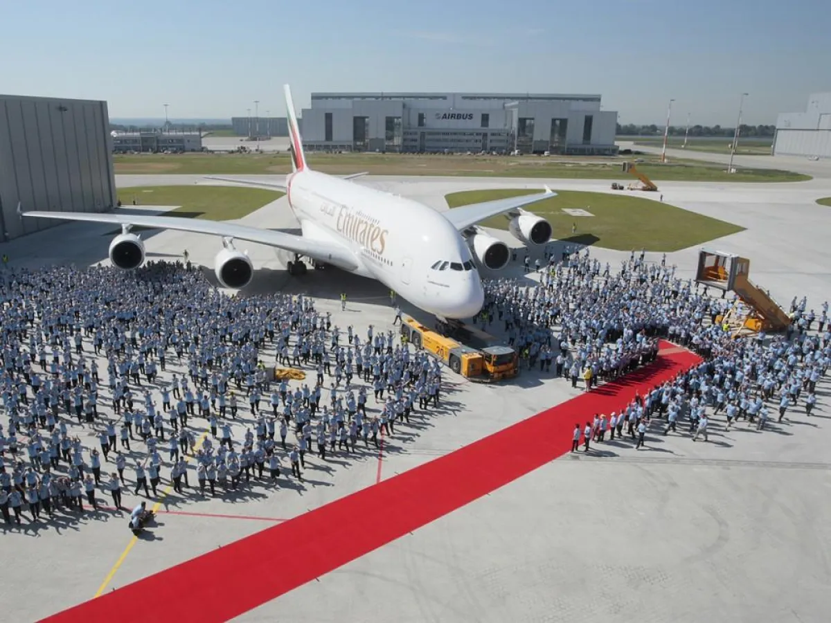 Airbus A380 - First Delivery to Emirates
