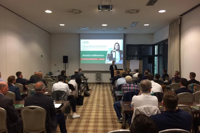 Zweite Veranstaltung der Reihe „IT-Security, Datenschutz und Datensicherheit“ war wieder ein voller Erfolg Bild: Zweite Veranstaltung der Reihe „IT-Security, Datenschutz und Datensicherheit“ war wieder ein voller Erfolg