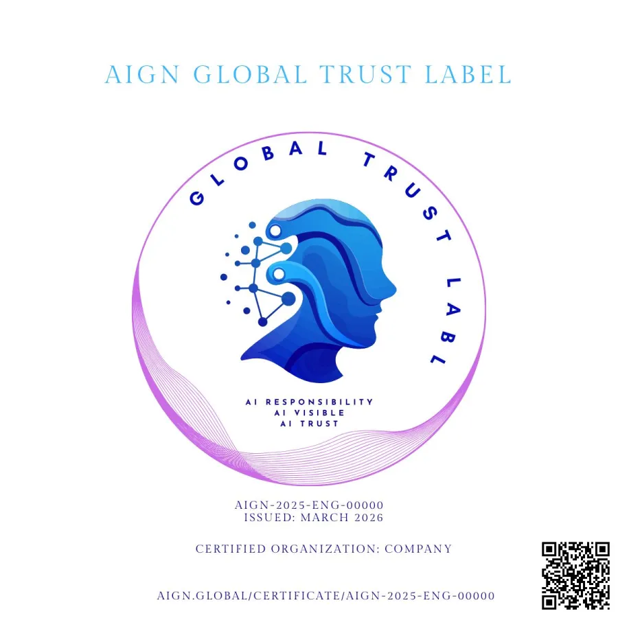 Global Trust Label (© Patrick Upmann , AIGN 2025 ©)