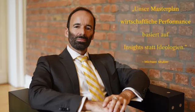 Bild: Masterplan „Wirtschaftliche Performance“: Zukunftsfähigkeit sichern, Wachstum fördern, Wohlstand stärken