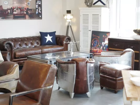 Bild: Vintage Ledermöbel – Klassiker und Rarität