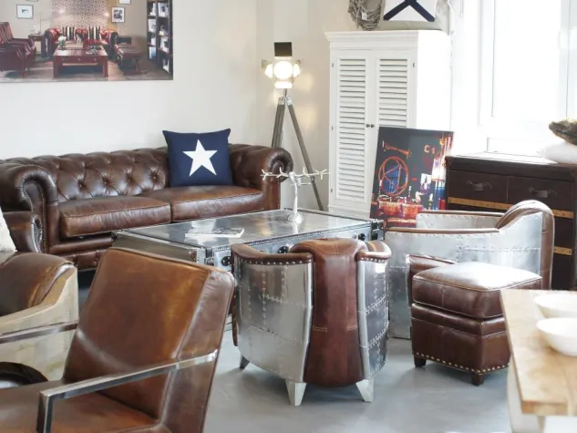 Bild: Vintage Ledermöbel – Klassiker und Rarität