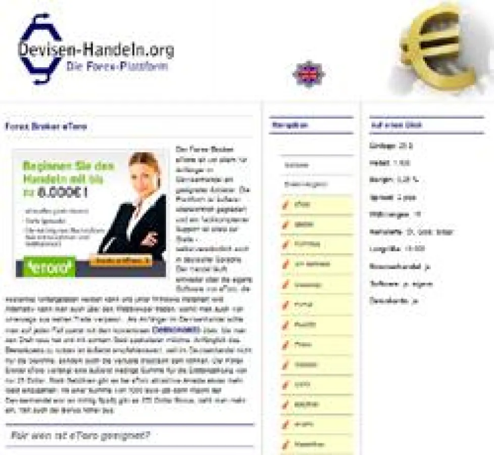 Mit dem Forex Broker eToro aus 100 Euro 1000 machen - devisen-handeln.org