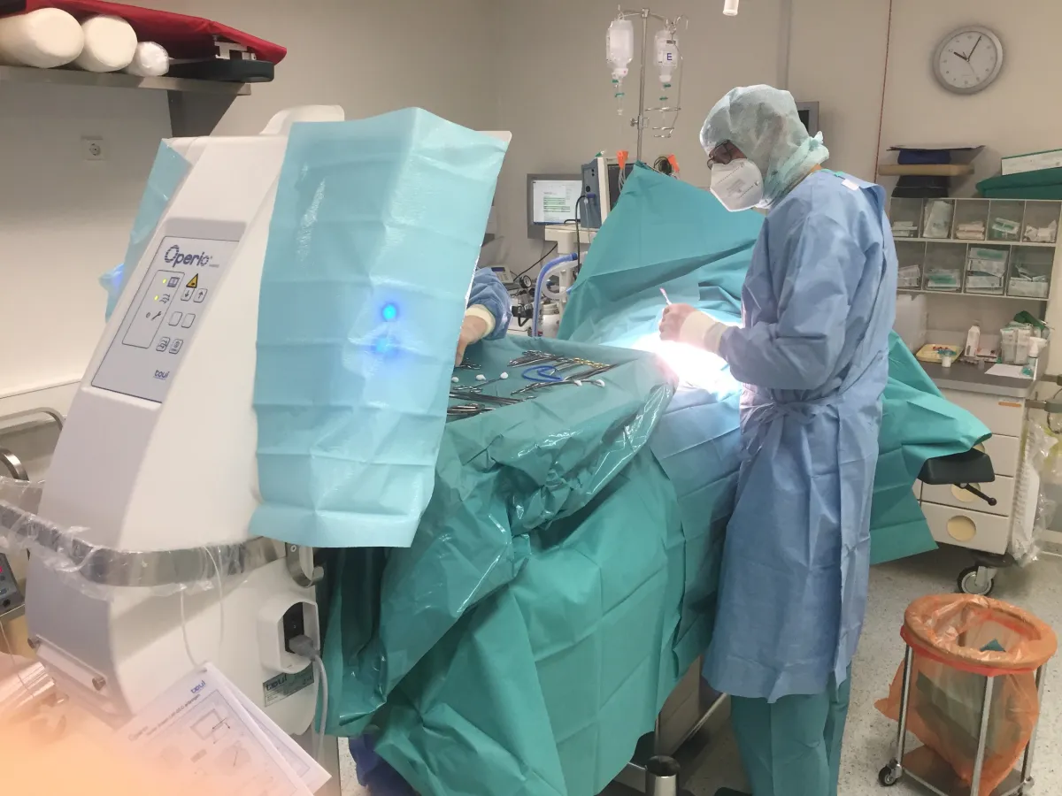 Erweiterung und Aufwertung des OP- Spektrums von  OP-Räumen (© Normeditec)