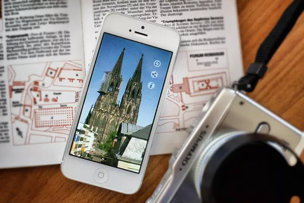 Bild: Mit der iDom-App in den Urlaub!