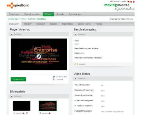 Effizientes Video-Asset-Management mit Pixelboxx und MovingIMAGE24 Bild: Effizientes Video-Asset-Management mit Pixelboxx und MovingIMAGE24