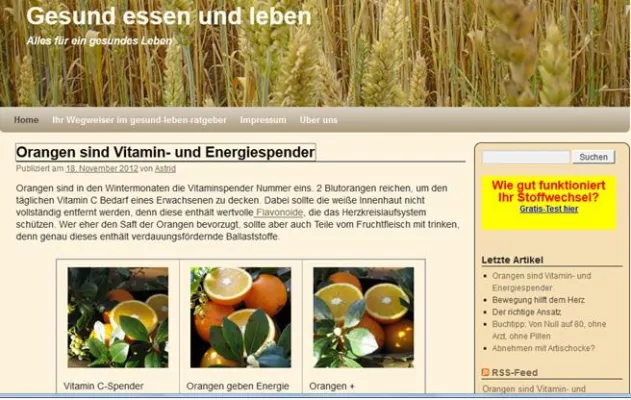Bild: Gesund essen gegen die Erkältung
