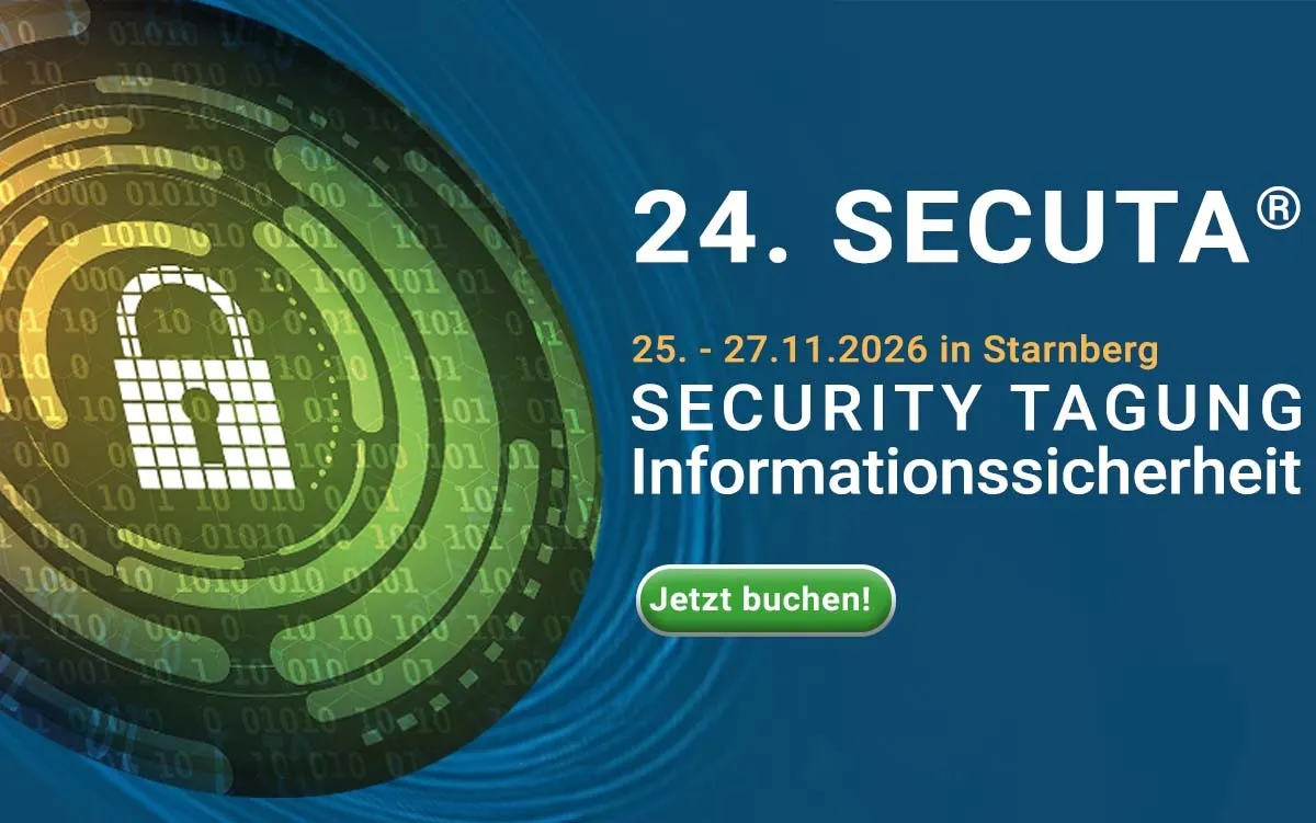 Einladung zur 24. SECUTA® Security Tagung im November 2026 (© CBT Training & Consulting GmbH )
