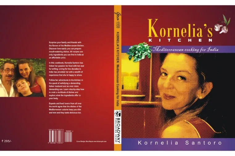 Bild: Kornelia Santoro tischt den Indern Exotisches auf