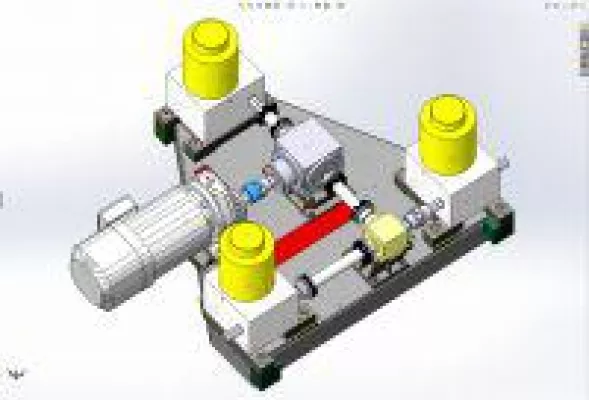 Bild: Hubgetriebe von Grob GmbH Antriebstechnik in australischer Sternwarte