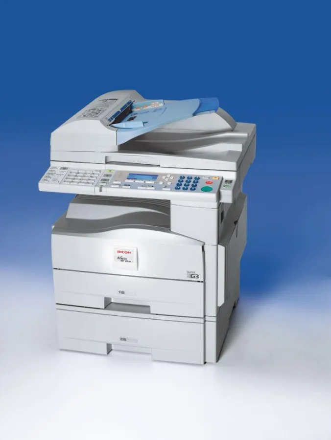 Ergänzen die Ricoh Aficio MP 161-Serie: MP 161F und MP 161SPF mit erweiterter Multifunktionalität.