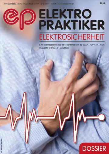 Bild: epDOSSIER 'Elektrosicherheit - wichtige Grundlagen'