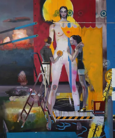 Bild: VERTREIBUNG AUS DEM PARADIES | Rayk Goetze in der GALERIE SUPPER in Baden-Baden | 27. Apr. - 26. Jul. 2020