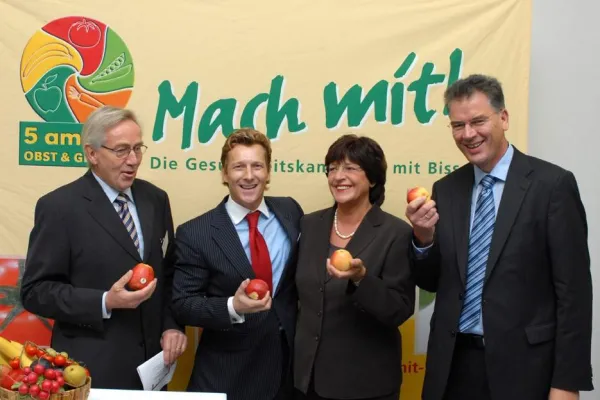 Bild: Auftaktveranstaltung der 5 am Tag-Aktionswoche „Iss bunt und gesund“