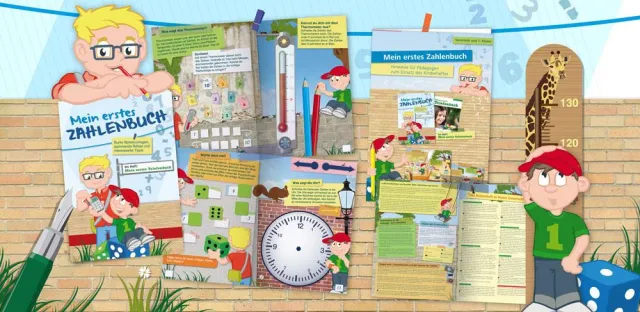 Bild: Zusammen mit Tobi Telefonbuch entdecken Kinder der Vorschule und 1. Klasse die bunte Welt der Zahlen