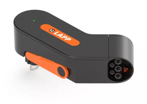 Bild: GERMAN DESIGN AWARD UND EMOVE 360 AWARD für den MOBILITY DOCK VON LAPP 