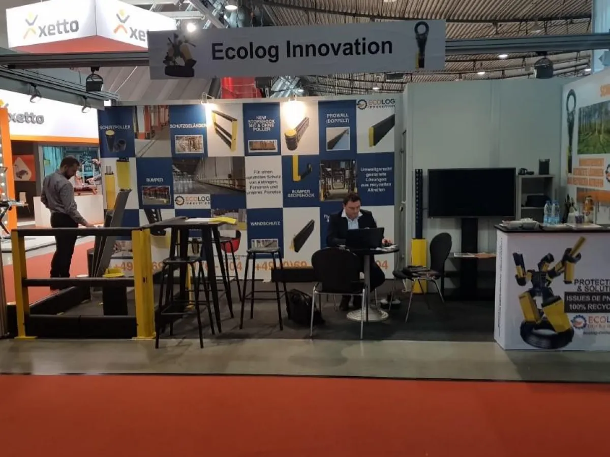 Die Intralogistik-Experten von Ecolog Innovation überzeugten auf der LogiMat 2019