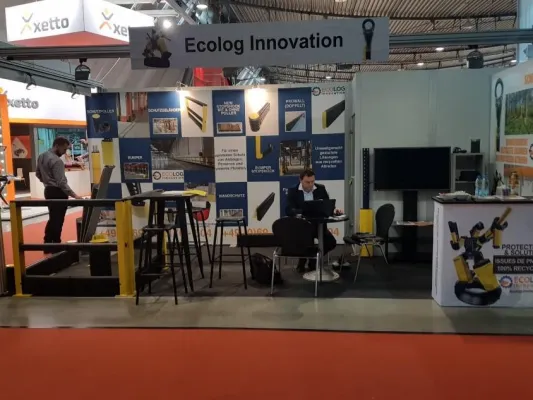 Bild: Altreifen als Rohstoff für sichere Lagerhaltung