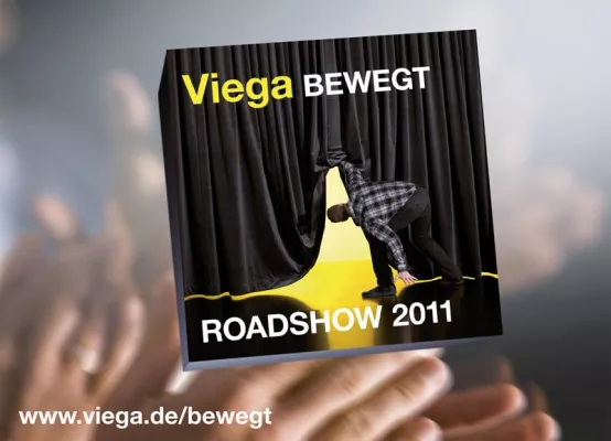 Bild: Viega bewegt die SHK-Branche 2011 mit spektakulärer Roadshow