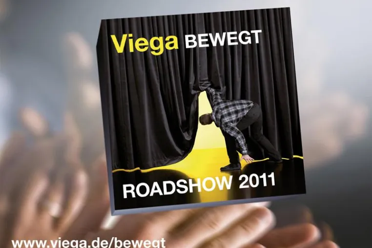 Bild: Viega bewegt die SHK-Branche 2011 mit spektakulärer Roadshow